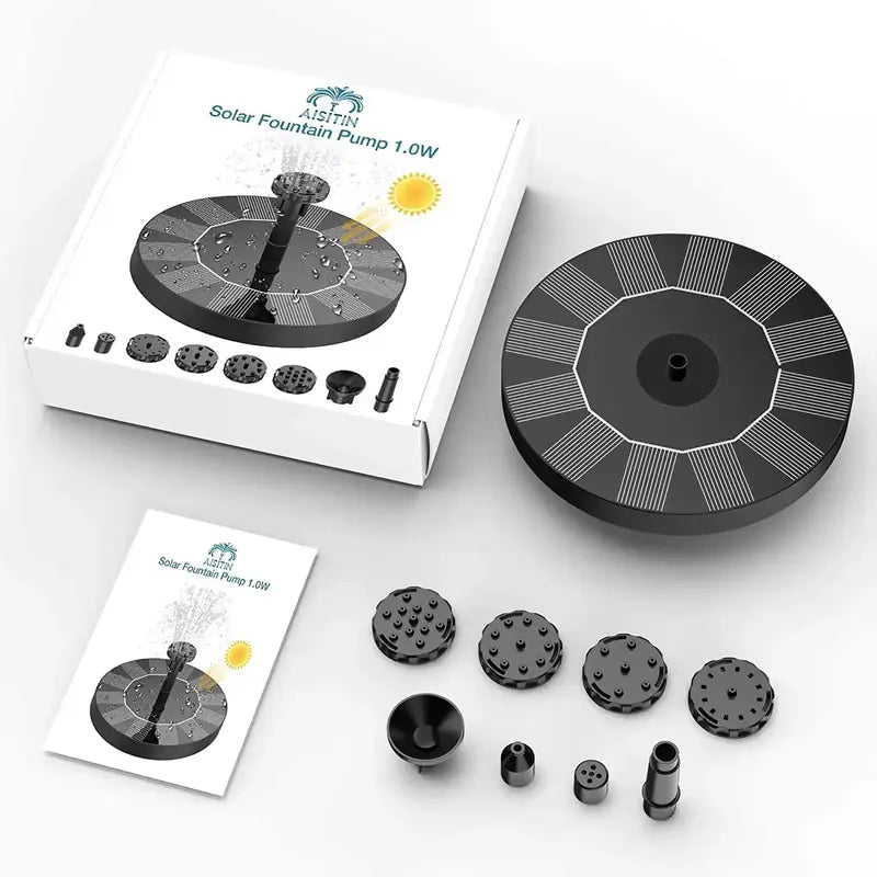 نافورة الماء الذكية بالطاقة الشمسية