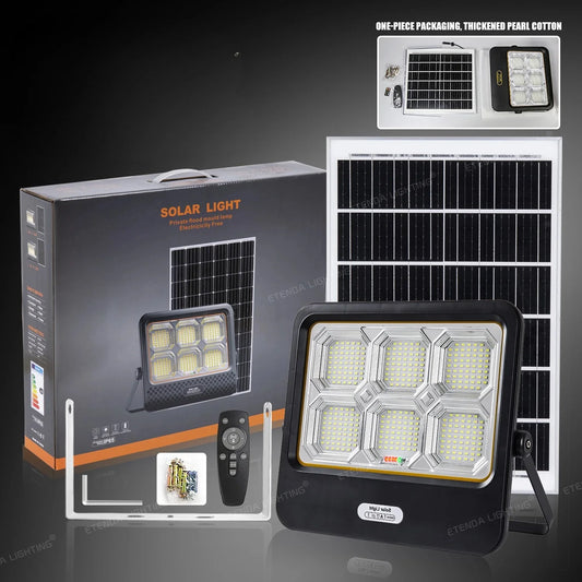 بروجيكتور 200W بالطاقة الشمسية